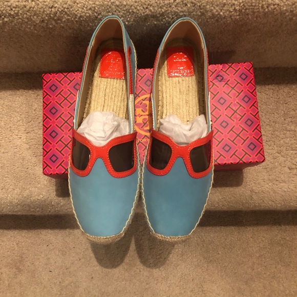 Tory Burch Shoes - NWB Tory Burch sunny flat espadrilles, size 11